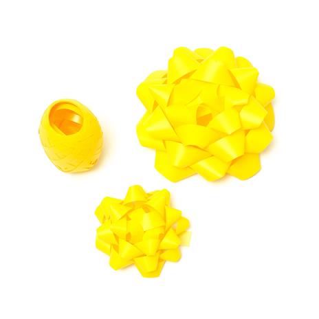 Set fiocchi e nastri Natale Legami, giallo