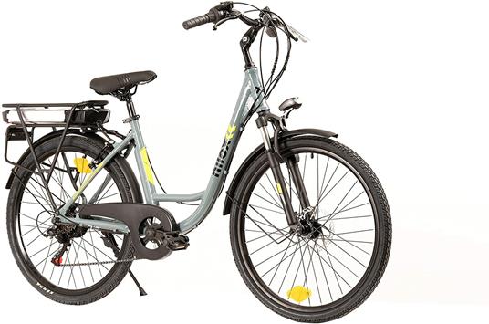 Nilox X7 F Bicicletta Elettrica Bike Alluminio 22 kg Grigio