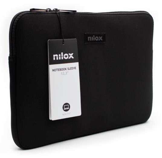 Nilox NXF1301 borsa per notebook 33,8 cm (13.3") Custodia a tasca Nero -  Nilox - Informatica | IBS