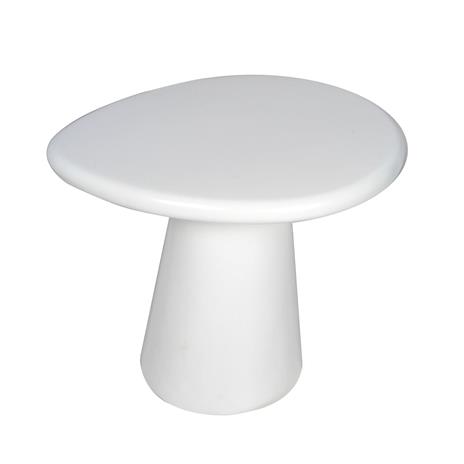 Tavolino Grey Stone Bianco Opaco