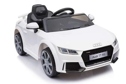 Audi TT Auto Elettrica 12v per Bambini Colore Bianco