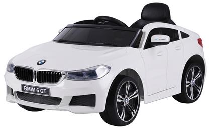 Bmw Serie 6 GT Auto Elettrica 12v per Bambini Colore Bianco