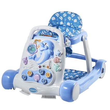 Girello Flipper Multiattività 3 in 1 colore Blu