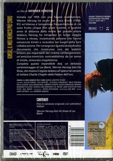 Kinski, il mio nemico più caro di Werner Herzog - DVD - 2