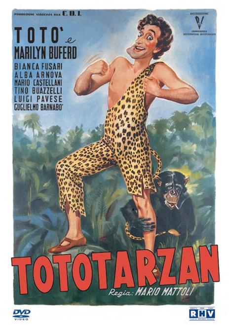 Totò Tarzan (DVD) di Mario Mattoli - DVD