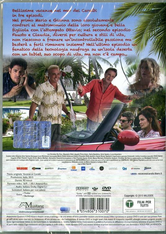 Vacanze ai caraibi (DVD) - DVD - Film di Neri Parenti Commedia | IBS