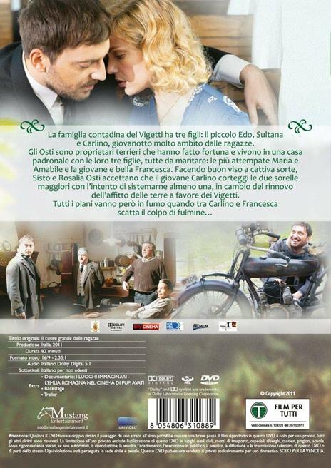 Il cuore grande delle ragazze (DVD) di Pupi Avati - DVD - 2