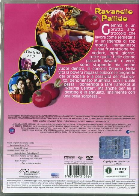 Ravanello pallido (DVD) di Gianni Costantino - DVD - 2