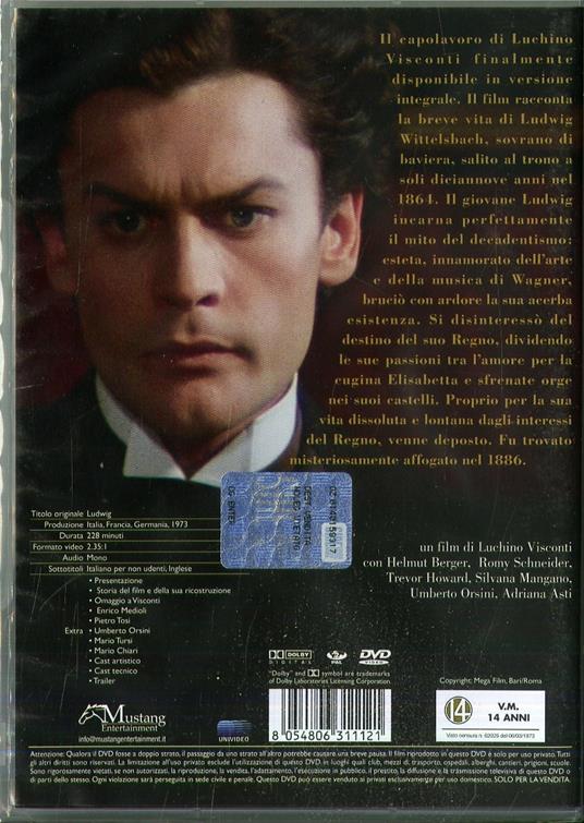 Ludwig (DVD) di Luchino Visconti - DVD - 2