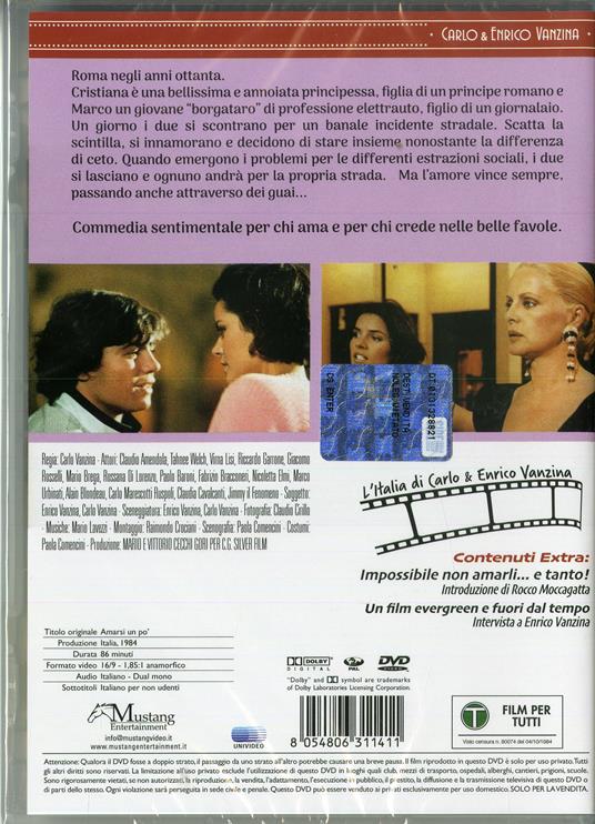 Amarsi un po' (DVD) di Carlo Vanzina - DVD - 2