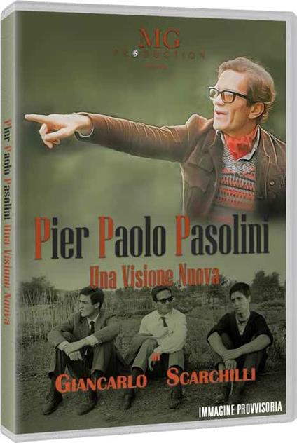 Pier Paolo Pasolini. Una visione nuova (DVD) di Giancarlo Scarchilli - DVD