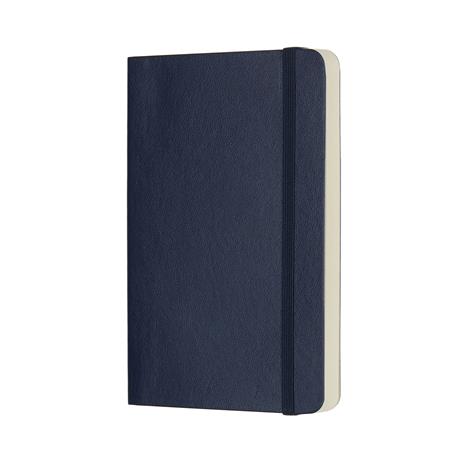 Taccuino Moleskine pocket puntinato copertina morbida blu. Sapphire Blue - 2