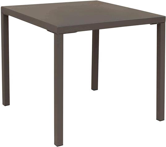 INDEX - set tavolo in metallo cm 80x80x73h con 2 sedute - 2