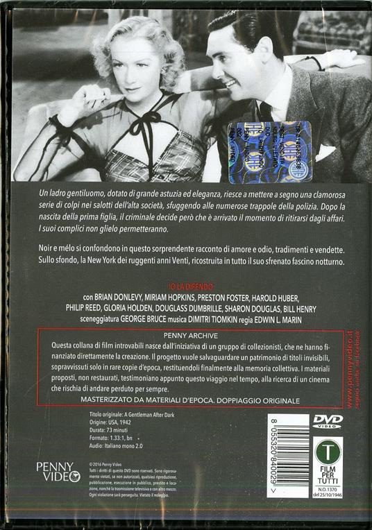 Io la difendo di Edwin L. Marin - DVD - 2