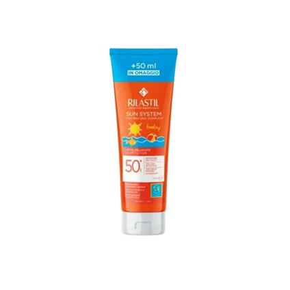 Rilastil Sun System Latte Solare Bambini Vellutato SPF 50+ Confezione da 250ml