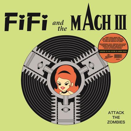 Attack the Zombies (Green Vinyl) - Vinile LP di Fifi and the Mach 3