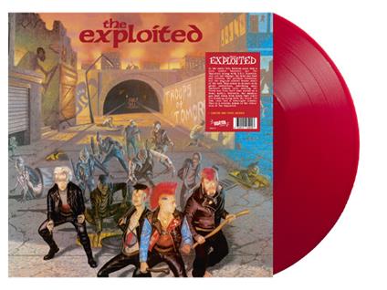 Troops Of Tomorrow (Red Vinyl) - Vinile LP di Exploited