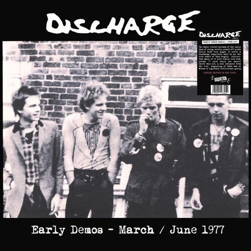 Early Demos March-June 1977 (Red Vinyl) - Vinile LP di Discharge