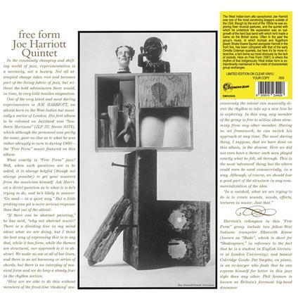 Free Form (Clear Vinyl) (Numbered) - Vinile LP di Joe Harriott