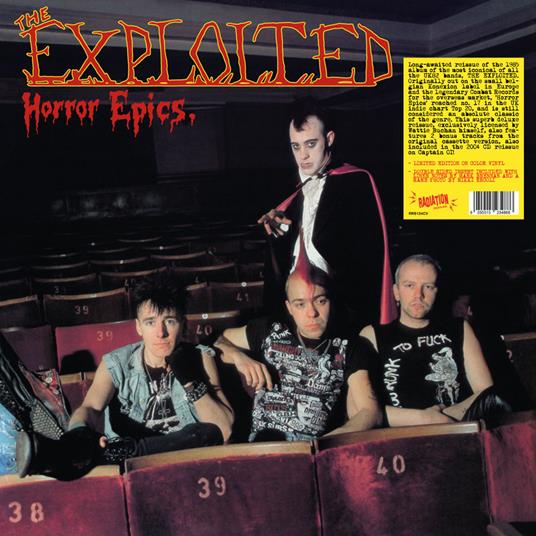 Horror Epics (Red Vinyl) - Vinile LP di Exploited