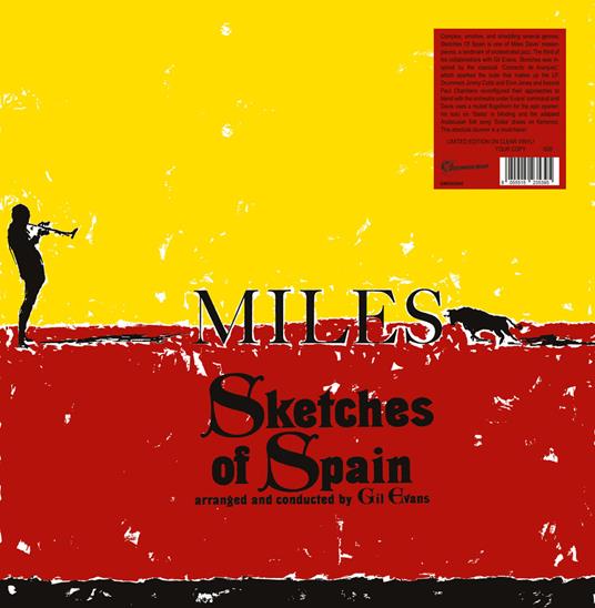 Sketches Of Spain (Clear Vinyl) - Vinile LP di Miles Davis