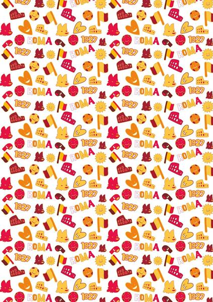 Roma Pattern Kids Roma Carta Da Parati 100X254