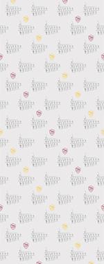 Roma Pattern We Are Roma Carta Da Parati 100X254