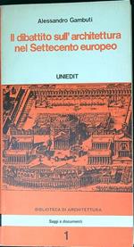 dibattito sull'architettura nel Settecento Europeo