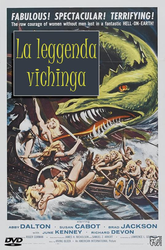 La Leggenda Vichinga (DVD) di Roger Corman - DVD