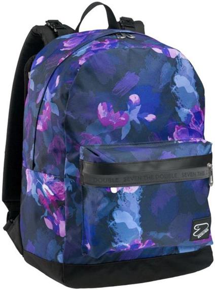 Zaino scuola Reversible Backpack Grs auricolari Wireless Seven Floras, Cactus Flower - 33 x 44 x 16 cm