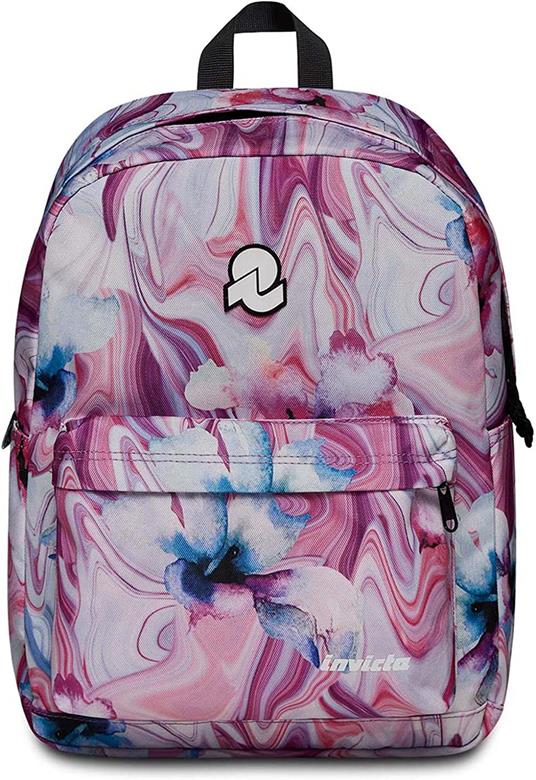 Zaino scuola Carlson Fantasy Invicta Backpack Grs, Marble Flower - 30 x  41,5 x 18 cm - Invicta - Cartoleria e scuola | IBS