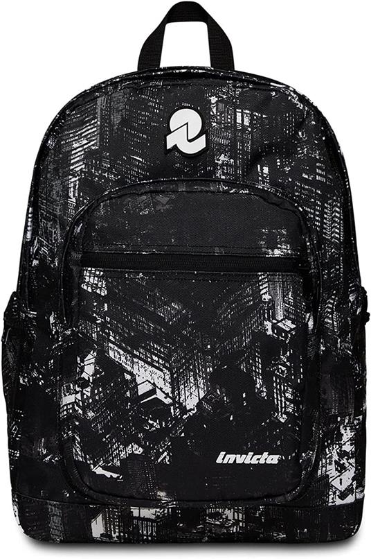 Zaino scuola Jelek Fantasy Invicta Backpack Grs, City Black - 32 x 43 x 25  cm - Invicta - Cartoleria e scuola | IBS