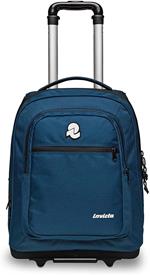 Zaino scuola New Bump Plain Invicta Trolley Invicta Grs, Moonlit Ocean - 35 x 50 x 21,5 cm