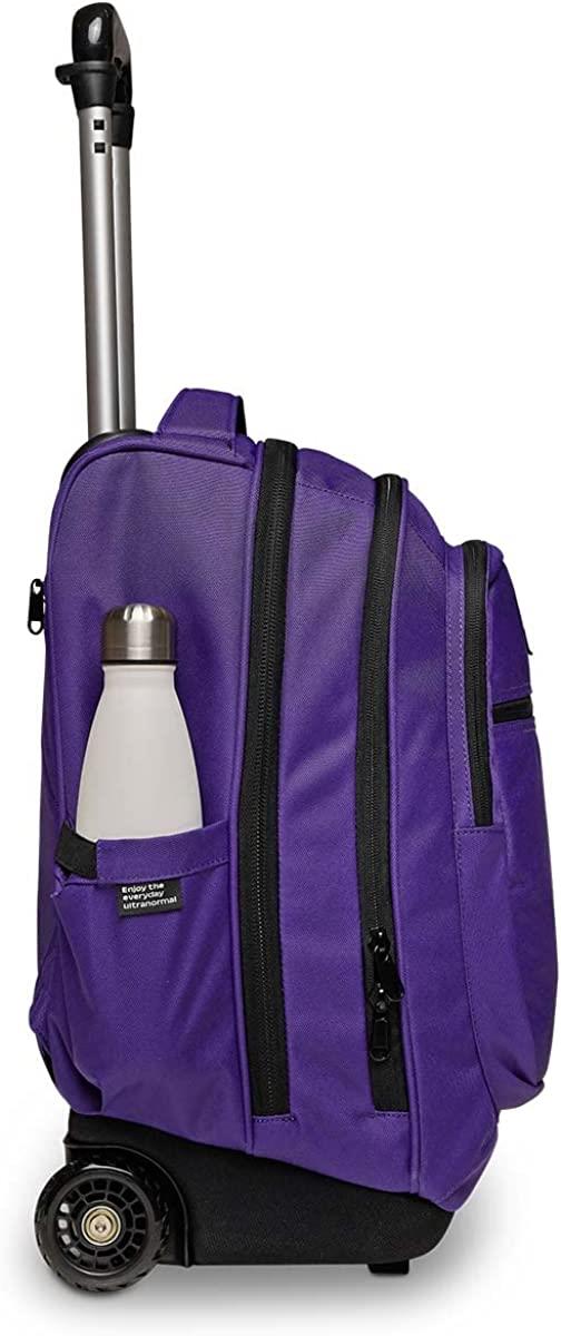 Zaino Bump Plain Invicta Trolley Invicta Grs, Royal Purple - 2