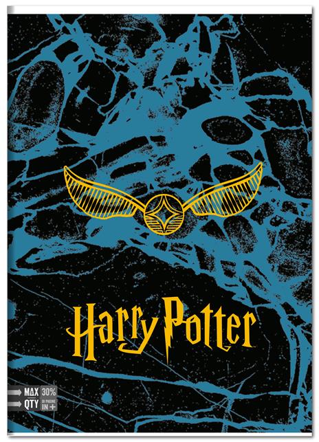 Quaderno A4 Maxi 96/100 Harry Potter, 1 Rigo - 21 x 30 cm - 3