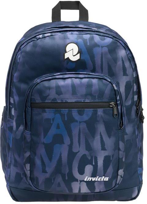 Zaino Jelek Fantasy Invicta Backpack Grs, Writings Blue