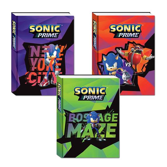 Sonic Prime Diario Agenda 10 Mesi