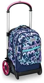 Zaino Trolley Tyre Seven Crystal Purple, Blue Deep