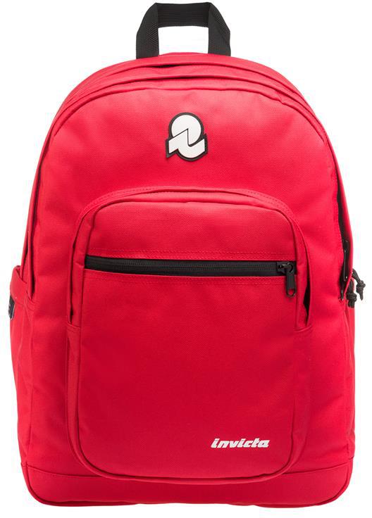 Zaino Jelek Plain Invicta Backpack Grs, Geranium Red