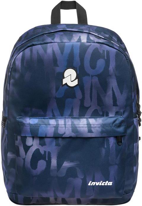 Zaino Carlson Fantasy Invicta Backpack Grs, Writings Blue