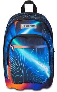 Zaino Dual Seven Mapset Boy, Blue Deep