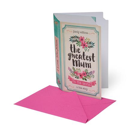 Biglietto auguri Insoliti Grandissima Mamma Legami, Unusual Greeting Cards Greatest Mum - 11,50 x 17 cm - 2