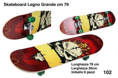 Odg 2650 Skateboard Grande, 79 Cm - 2