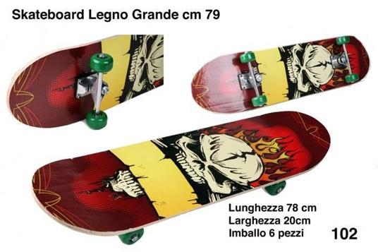 Odg 2650 Skateboard Grande, 79 Cm