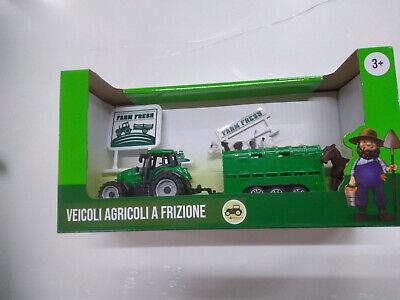 Trattore Friz. Con Rimorchio E Animali (ODG257)