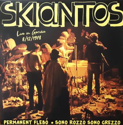 Permanent Flebo / Sono Rozzo Sono Grezzo (Live In Gorizia 8/12/1978) - Vinile 7'' di Skiantos