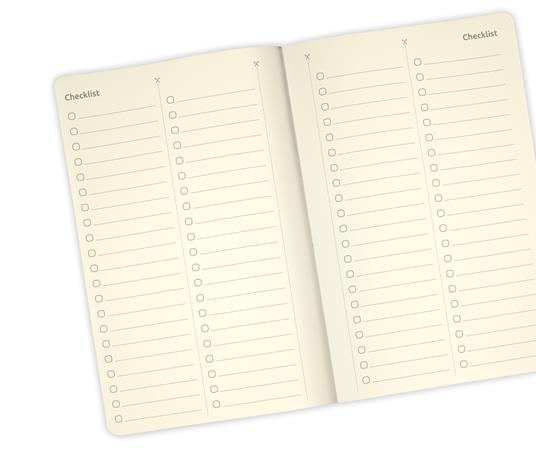 Agenda Castelli Milano EDEN Panda Diary 2024 9x14 cm Settimanale c/note  Copertina Rigida Colore 160 Pag - CASTELLI MILANO - Cartoleria e scuola