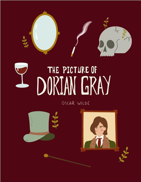 Custodia libri Il Ritratto di Dorian Gray. Cover Book - 2