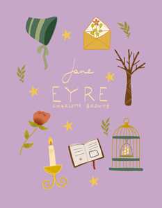 Idee regalo Custodia libri Jane Eyre. Cover Book Save Your Book