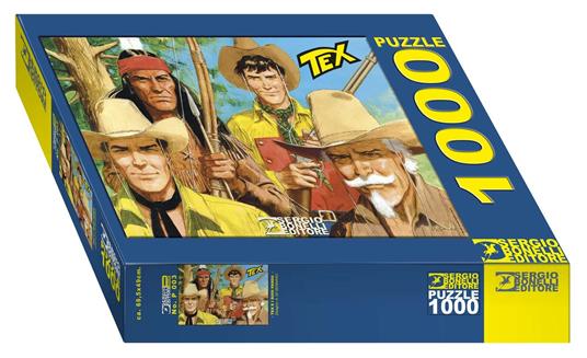 Tex E I Suoi Pards. Puzzle 1000 Pz 70 X 50 Cm